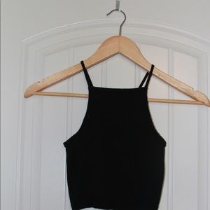 Small Black Crop Top